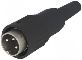 Фото 1/4 T3274501, C 091 B 3 Pole M16 Din Plug, 5A, 300 V ac, Male, Cable Mount