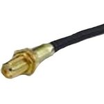 135111-02-06.00, RF Cable Assemblies SMA St BH JK to R/A Plug RG-174/U 6in