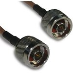 175101-07-24.00, RF Cable Assemblies N Str Plug to N Str Plug RG-142 24in