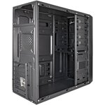 EX283729RUS, Корпус Miditower ExeGate XP-401 (ATX, без БП, 2*USB, аудио, черный)