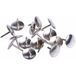 Кнопки канцелярские STAFF "Manager", металлические, никелированные, 10 мм ...