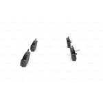 0986494002, Колодки тормозные MERCEDES W210 передние