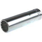 S.17LA, 1/2 in Drive 17mm Deep Socket, 12 point, 77 mm Overall Length