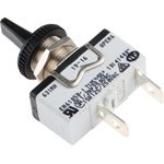 631NH/2, Toggle Switch, Panel Mount, On-Off, SPST, Tab Terminal