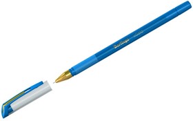 Шариковая ручка xGold голубая, 0.7 мм, игольчатый стержень, грип CBp_07506