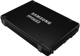 Фото 1/9 Твердотельный накопитель Samsung Enterprise SSD, 2.5"(SFF), PM1653, 1920GB, SAS 24Gb/s, R4200/W2400Mb/s, IOPS(R4K) 720K/85K, MTBF 2M, 1DWPD/