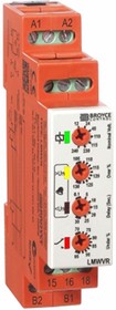 Фото 1/2 LMWVR 12-240V AC/DC, Voltage Monitoring Relay, SPDT, 12 → 240V ac/dc, DIN Rail
