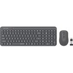 Комплект (клавиатура+мышь) A4TECH Fstyler FG3300 Air, USB, беспроводной, синий