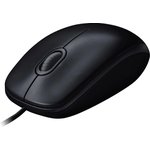 Мышь компьютерная Logitech Mouse M100, Black, USB, 1000dpi, (910-006652)