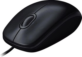 Фото 1/10 Мышь компьютерная Logitech Mouse M100, Black, USB, 1000dpi, (910-006652)