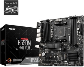Материнская плата AMD B550 SAM4 MATX B550M PRO-VDH MSI