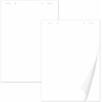 Блокнот для флипчарта 65 г/м2, STAFF 60x90см, 20 листов, белый (ЧИСТЫЙ), 116359