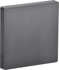 Фото 1/2 Умный выключатель IEK iTeq Smart IT-SM1NWBI-K03, одноклавишный, серый