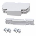 91.201, DIN Rail Mount Enclosures 8 Terminal Vertical PCB