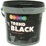 COLORFACTOR Краска износостойкая ЧЕРНАЯ полуматовая TREND BLACK /2,5 кг/ ТД000004117