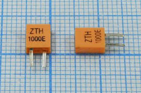 Кварцевый резонатор 1000 кГц, корпус C05x2x06P2, точность настройки 3000 ppm, стабильность частоты /-20~80C ppm/C, марка ZTH1000E, 2P-1 (ZTH