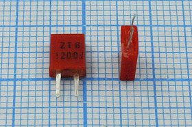 Кварцевый резонатор 1200 кГц, корпус C05x2x06P2, марка ZTB1200J, 2P