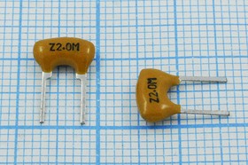 Керамический резонатор 2МГц; №пкер 2000 \C07x5x05P2\\\ \ZTA2,00MG\2P (Z2.0M)