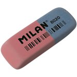 CCM8020, Ластик каучуковый Milan 8020 комбинир. для стирания чернил и графита