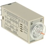 H3YN-2 AC24, H3YN Series DIN Rail, Panel Mount Timer Relay, 24V ac, 2-Contact ...