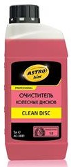 AC3881, Очиститель колесных дисков Астрохим Clean Disc концентрат 1:3 1000 мл