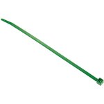 111-03014 T30R-PA66-GN, Cable Tie, 150mm x 3.5 mm, Green Polyamide 6.6 (PA66), Pk-100