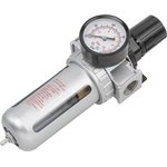 Фильтр-регулятор с индикатором давления для пневмосистем (1/4'', 10 Мкм ...