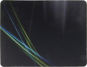 Фото 1/10 Коврик для мыши Оклик OK-F0250 Мини рисунок/линии неоновые 250x200x3мм