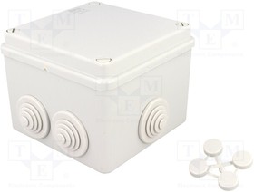 1SL0821A00, Корпус соединительная коробка, Х 100мм, Y 100мм, Z 80мм, серый