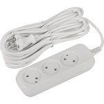 Удлинитель электрический ЭРА UDL-10-3100 Greenline 3 розетки без заземления 10м ...