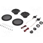CL-018130SET, Комплект автомобильных динамиков; двухполосный, твиттер,вуфер