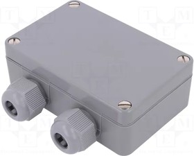 Photo 1/3 PK102-SV-211, Housing: junction box, X: 64mm, Y: 98mm, Z: 34mm, polyamide