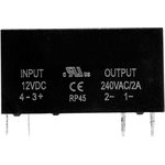 MC002258, SOLID STATE RELAY, 4VDC-6VDC, 2A, TH