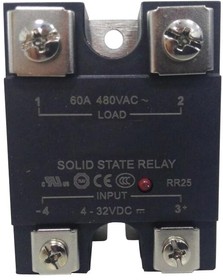 MC002346, SOLID STATE RELAY, 25A, 0-12VDC, PANEL