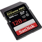 SDSDXPK-128G-GN4IN, Флеш-накопитель Sandisk Карта памяти Extreme Pro SDXC 128GB ...