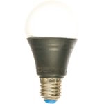 LED-A60-9W/UVAD/E27/FR PLZ07BK Лампа светодиодная ультрафиолетовая для дискотек ...