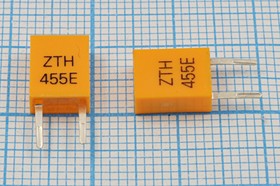 Кварцевый резонатор 455 кГц, корпус C07x4x09P2, точность настройки 3000 ppm, марка ZTH455E, 2P-2