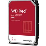 Жесткий диск WD SATA-III 2Tb WD20EFAX NAS Red (5400rpm) 256Mb 3.5"