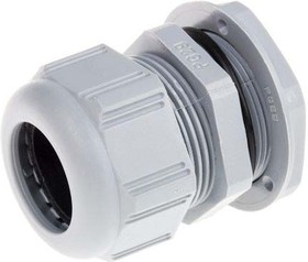0 980 27, Grey Polyamide Cable Gland, PG36 Thread, 22mm Min, 32mm Max, IP68