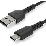 RUSB2AC2MB, USB 2.0 Cable, Male USB A to Male USB C Rugged USB Cable, 2m