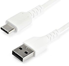 Фото 1/6 RUSB2AC1MW, USB 2.0 Cable, Male USB A to Male USB C Rugged USB Cable, 1m