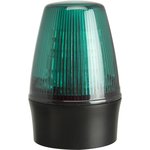 LEDS100-02-04, LEDS100 Series Green Flashing Beacon, 20 → 30 V ac/dc ...