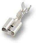 Фото 1/4 STO-1.0T-187N-8, STO Insulated Male Spade Connector, Receptacle, 4.8 x 0.8mm Tab Size, 0.5mm² to 1mm²