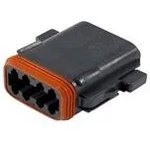 DT06-08SA-CE10, DT Automotive Connector Plug 8 Way, Crimp Termination