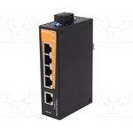 IE-SW-BL05-5TX, Switch Ethernet; unmanaged; Number of ports: 5; 9.6?60VDC; RJ45