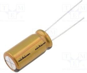 UFG1A101MEM, Cap Aluminum Lytic 100uF 10V 20% (6.3 X 11mm) Radial 2.5mm 99mA 1000h 85°C Bulk
