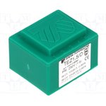 TEZ1.5/D230/12-12V, Трансформатор: залитый, 1,5ВА, 230ВAC, 12В, 12В, 62,5мА ...