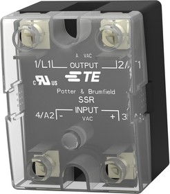 SSR-480A25, SOLID STATE RELAY, 25A, 90-280VAC, PANEL