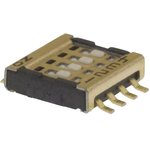 CVS-02TB, DIP Switches / SIP Switches 2-position SMD Slide switch (1mm pitch) ...
