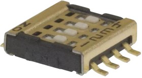 CVS-02TB, DIP Switches / SIP Switches 2-position SMD Slide switch (1mm pitch), Gull-wing